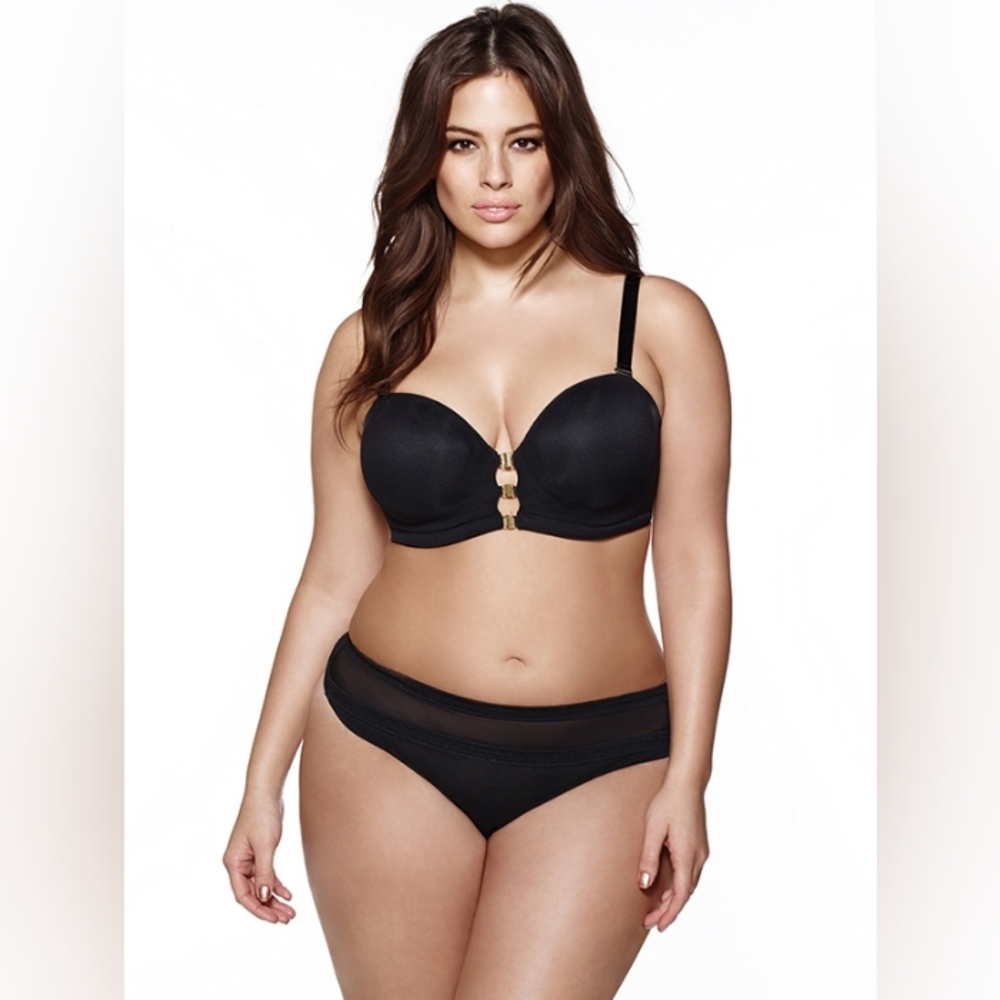 2 NWT Ashley Graham Thong Panties
